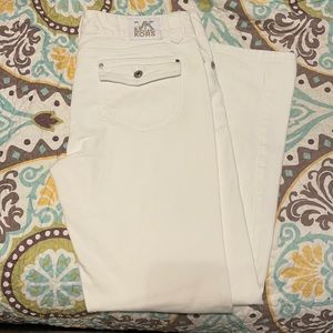 Michael Kors white jeans